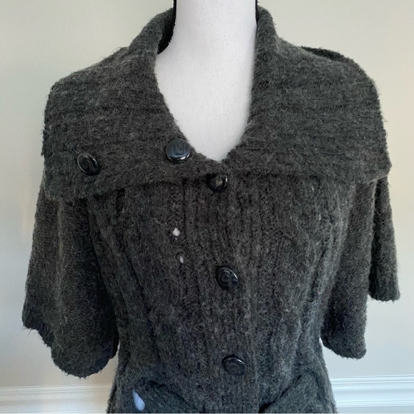 Apt 9 Wool Cardigan with Belt Size Medium - Picture 5 of 13